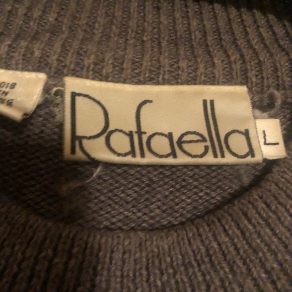 Rafaella Large Gray Wool/Acrylic Sweater in EUC - Picture 8 of 10